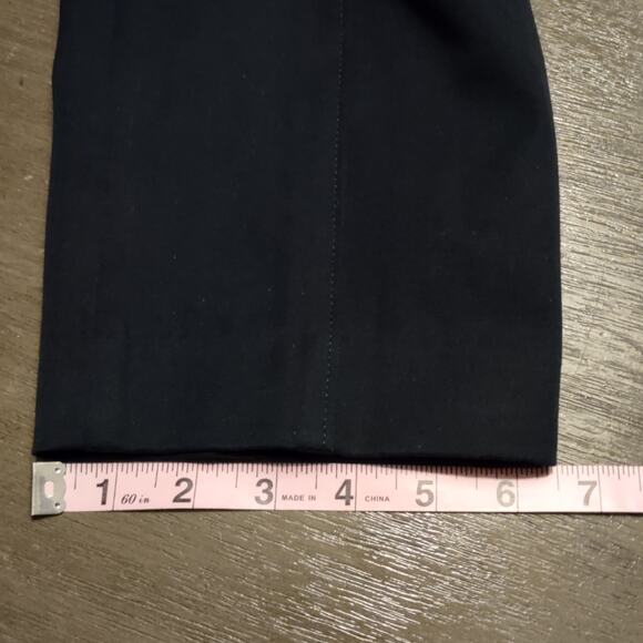 Talbots Outlet Navy Dress Cotton Blend Pants Size 10 - Picture 15 of 15